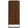 vidaXL Record Cabinet Brown Oak 84.5x38x89 cm Engineered Wood