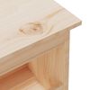 vidaXL Hall Bench 160x28x45 cm Solid Wood Pine