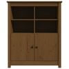 vidaXL Sideboard Honey Brown 83x41.5x100 cm Solid Wood Pine