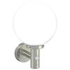 vidaXL Outdoor Wall Lights 2 pcs Silver 28 x 25 x 38 cm