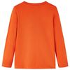 Kids' T-shirt with Long Sleeves Orange 104