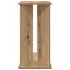 vidaXL End Table Artisan Oak 35 x 25 x 50 cm Engineered Wood