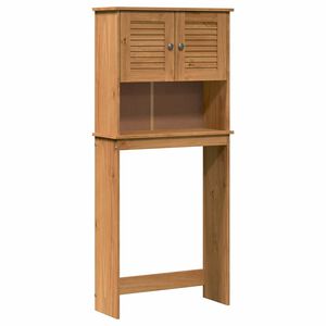 vidaXL Washing Machine Cabinet VIGO Honey brown 72.5 x 27 x 161 cm