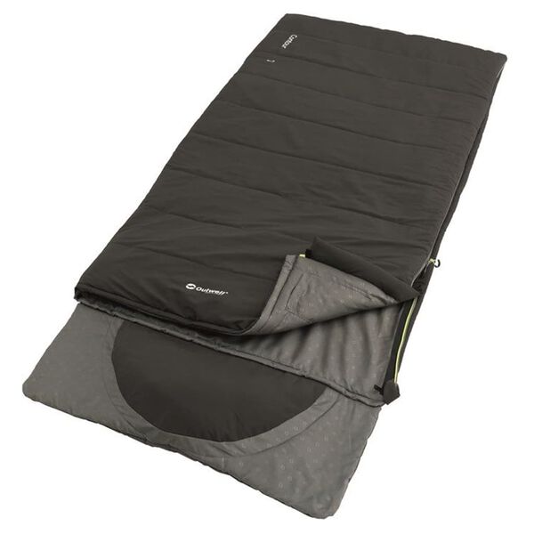 Outwell Sleeping Bag Contour Midnight Black Right Zipper