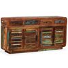 vidaXL Sideboard Solid Recalimed Wood 150x35x75 cm