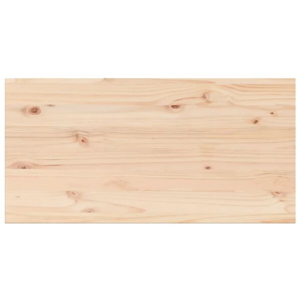 vidaXL Table Tops 4 pcs 90x45x2.5 cm Rectangular Solid Wood Pine