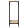 vidaXL Console Table Sonoma Oak 75x30.5x75 cm Engineered Wood