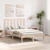 vidaXL Bed Frame without Mattress 120x200 cm Solid Wood