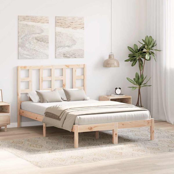 vidaXL Bed Frame without Mattress 120x200 cm Solid Wood