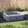 vidaXL Pool Ground Cloth Light Grey 550x280 cm Polyester Geotextile