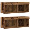vidaXL TV Cabinet Set Wall-mounted 8 pcs Old wood Engineered wood