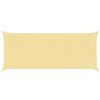 vidaXL Sun Shade Sail Sand 6 x 2,5 m 100% Polyester Oxford