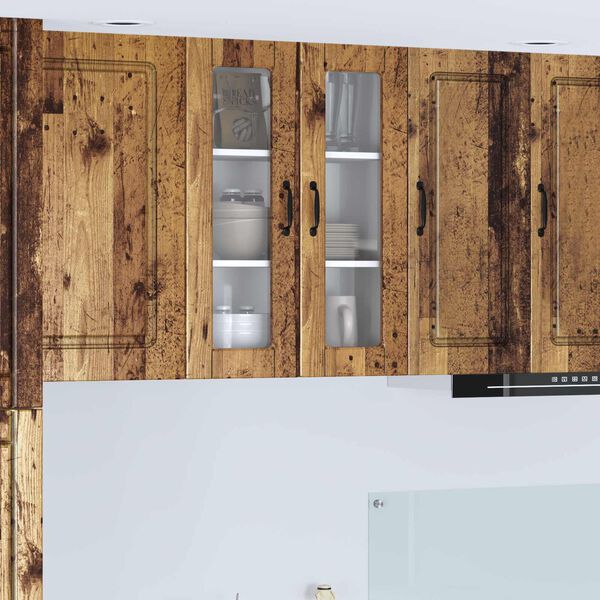 vidaXL Kitchen Cabinet Old Wood 60 x 31 x 80 cm Engineered Wood