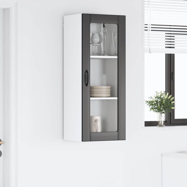vidaXL Kitchen Cabinet Black 40 x 31 x 100 cm Engineered Wood