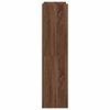 vidaXL Shoe Rack Brown Oak 60x25x100 cm Engineered Wood