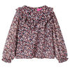 vidaXL Kids'Shirt with Long Sleeves Dark Pink 104
