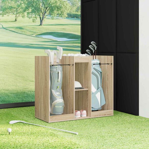 vidaXL Golf Cabinet Plain Sonoma Oak 102 x 45 x 85.5 cm