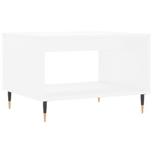 vidaXL Coffee Table White 60x50x40 cm Engineered Wood