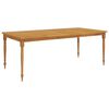 vidaXL Batavia Table 200x100x75 cm Solid Wood Teak