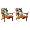 vidaXL Adirondack Chair Cushions 2 pcs Multicolour Oxford Fabric