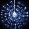vidaXL Christmas Starburst Lights 140 LEDs 4 pcs Cold White 17 cm