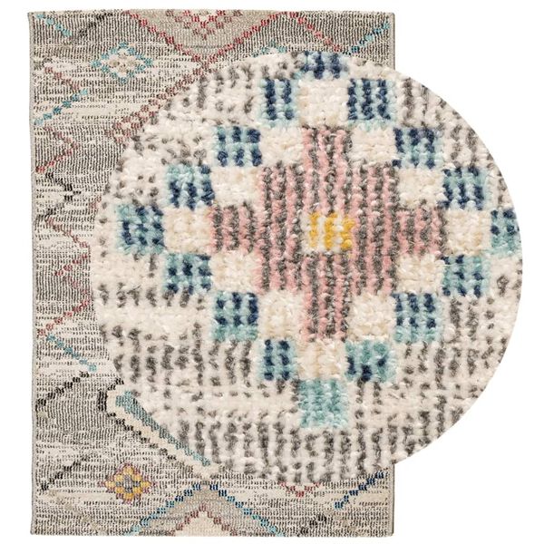 vidaXL Rug ARBIZU Indoor and Outdoor Vintage Design 160x230 cm
