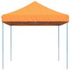vidaXL Party Tent Folding Orange 292 x 440 x 315 cm Oxford Fabric