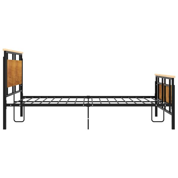 vidaXL Bed Frame without Mattress Metal 140x200 cm