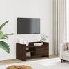 vidaXL TV Cabinet Brown Oak 80x35x40 cm Engineered Wood