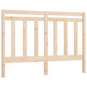vidaXL Bed Headboard 166x4x100 cm Solid Wood Pine