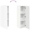 vidaXL TV Wall Cabinet Set Wall-mounted 6 pcs High Gloss White