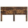 vidaXL Headboard Smoked Oak 100 cm Engineered Wood