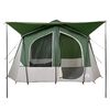 vidaXL Camping Tent Cabin 5-Person Green Waterproof