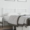 vidaXL Metal Headboard White 135 cm