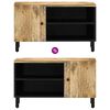 vidaXL TV Cabinet 80x31x46 cm Solid Wood Mango