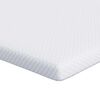 vidaXL Mattress Topper White 90 x 200 x 5 cm Jaquard Fabric