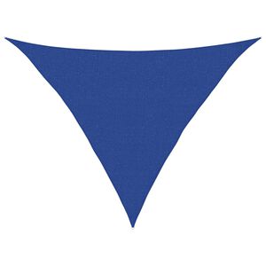 vidaXL Sunshade Sail 160 g/m&sup2; Blue 2.5x2.5x3.5 m HDPE
