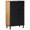 vidaXL Highboard Brown 60x33x100 cm Solid Wood Mango