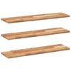 vidaXL Floating Shelves 3 pcs 100x20x2 cm Oil Finished Solid Wood Acacia