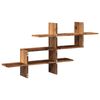 vidaXL Wall Shelf Old Wood 124.5x18x60.5 cm Engineered Wood
