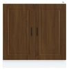 vidaXL Sink Base Cabinet&nbsp;"Porto" Brown Oak 80x46x81.5 cm&nbsp;Engineered Wood