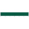 vidaXL 6-panel Wind Screen Fabric 800x160 cm Green