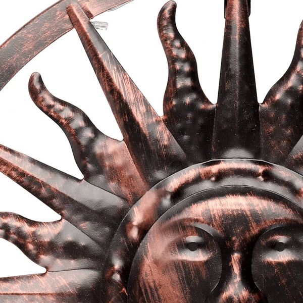 HI Solar LED Wall Art Light Sun 40x4 cm