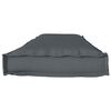 vidaXL Pallet Cushion for Bench Anthracite 140 x 40 x 8 cm