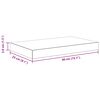 vidaXL Floating Wall Shelf High Gloss Grey 40x23x3.8 cm MDF