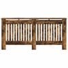 vidaXL Radiator Cover Smoked Oak 172 x 19 x 81.5 cm Engineered Wood