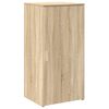vidaXL Reception Desk Sonoma Oak 200x50x103.5 cm Engineered Wood