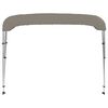 vidaXL 3-bow Bimini Top Grey 183x160x137 cm