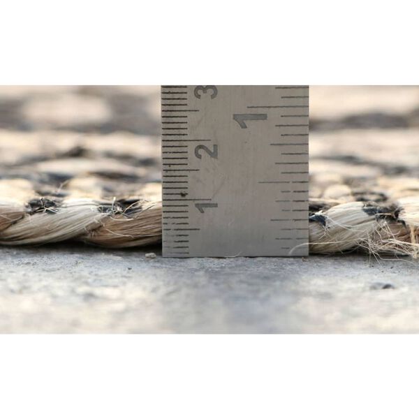 Dutch Lifestyle Rug Jaipur Classic 150 cm Round Beige and Black