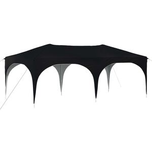 vidaXL Pop-up Party Tent Anthracite 575 x 288 x 245 cm Oxford Fabric